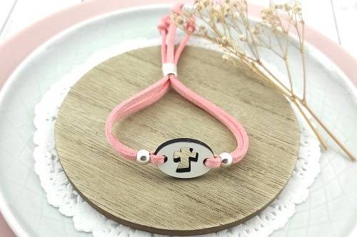 Pulsera Cruz Madera