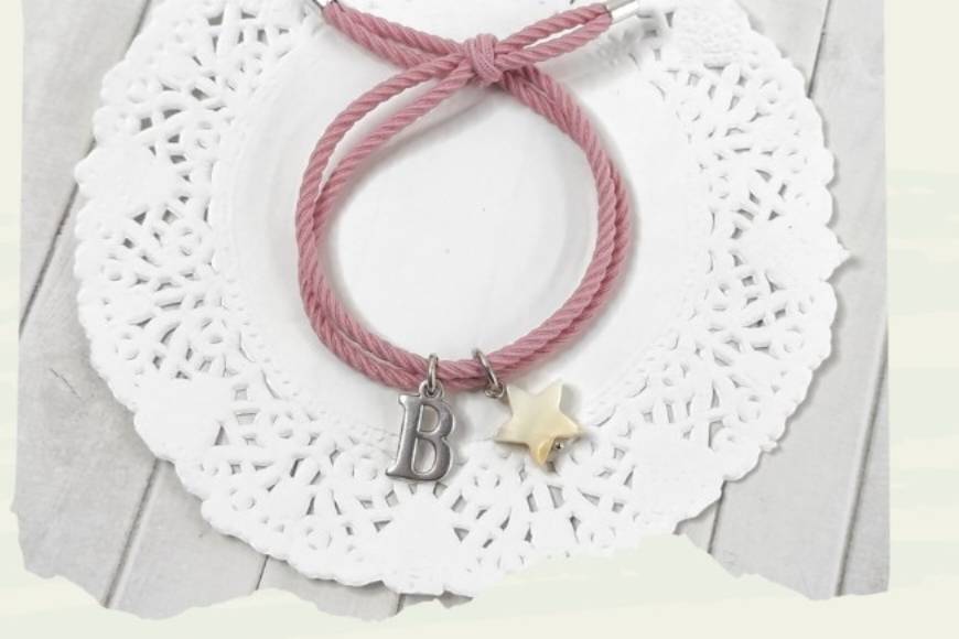 Pulsera Letra+Estrella