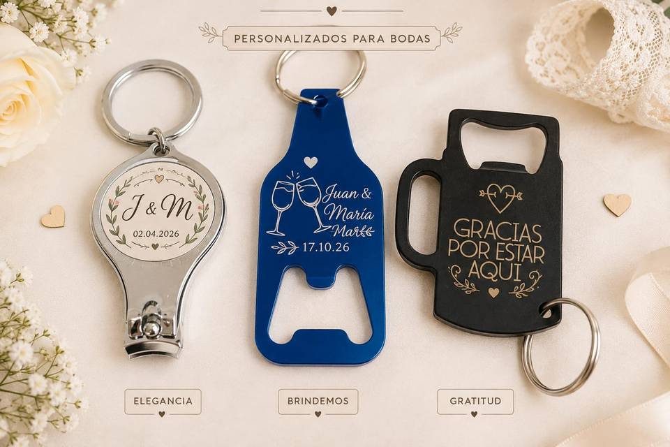 Abrebotellas de Aluminio