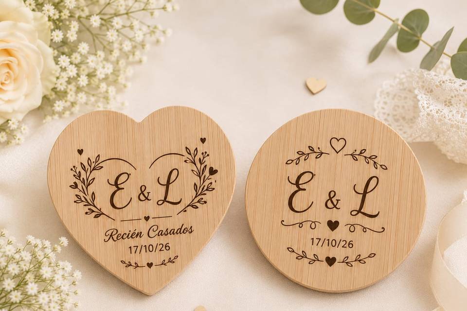 Abrebotellas de madera