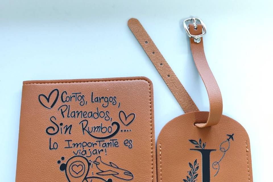 Portapasaporte e identificador