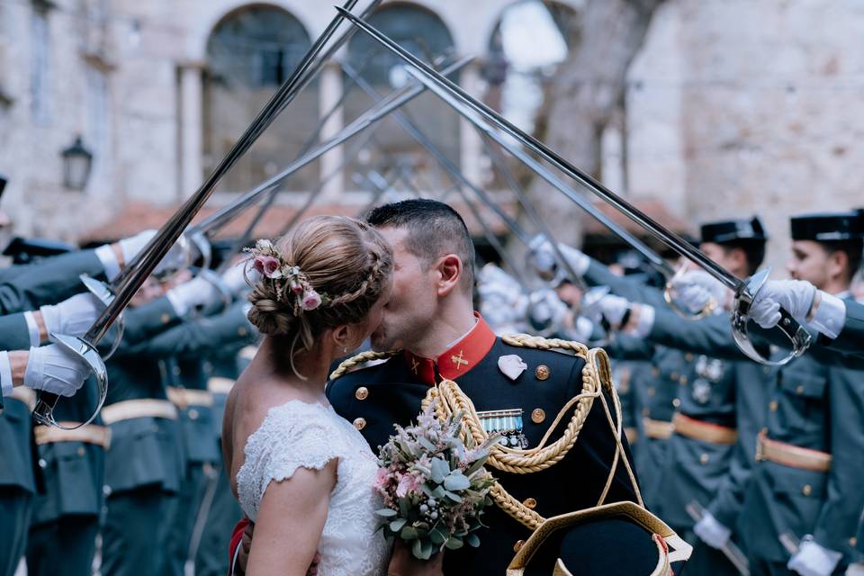 Preparativos de la novia