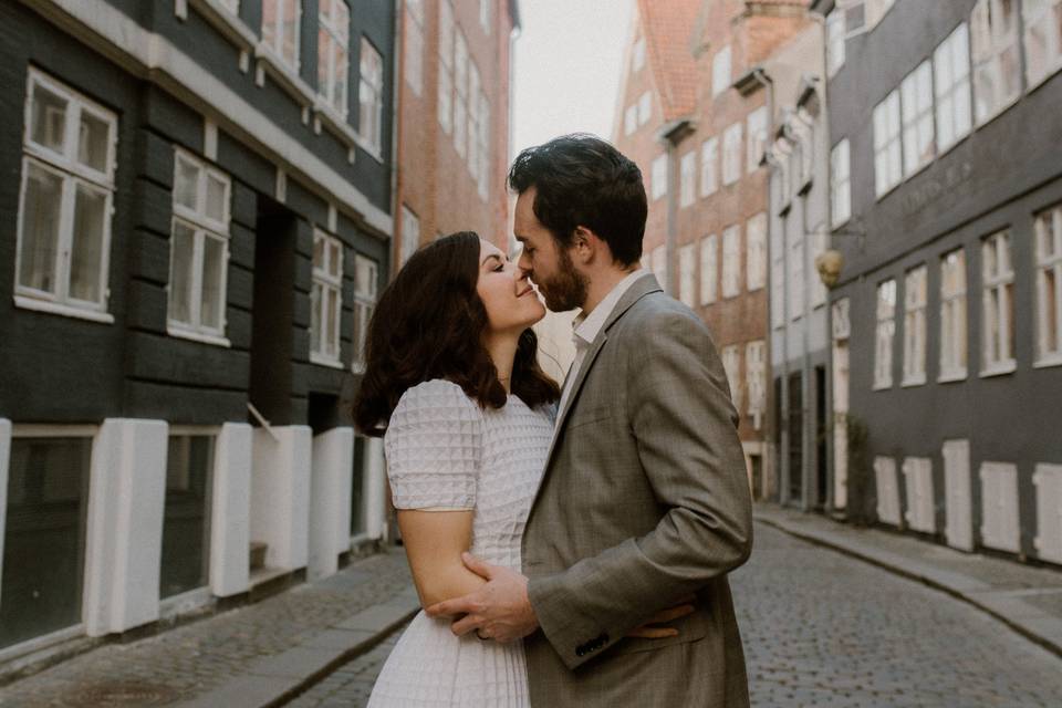 Boda íntima en Copenhagen