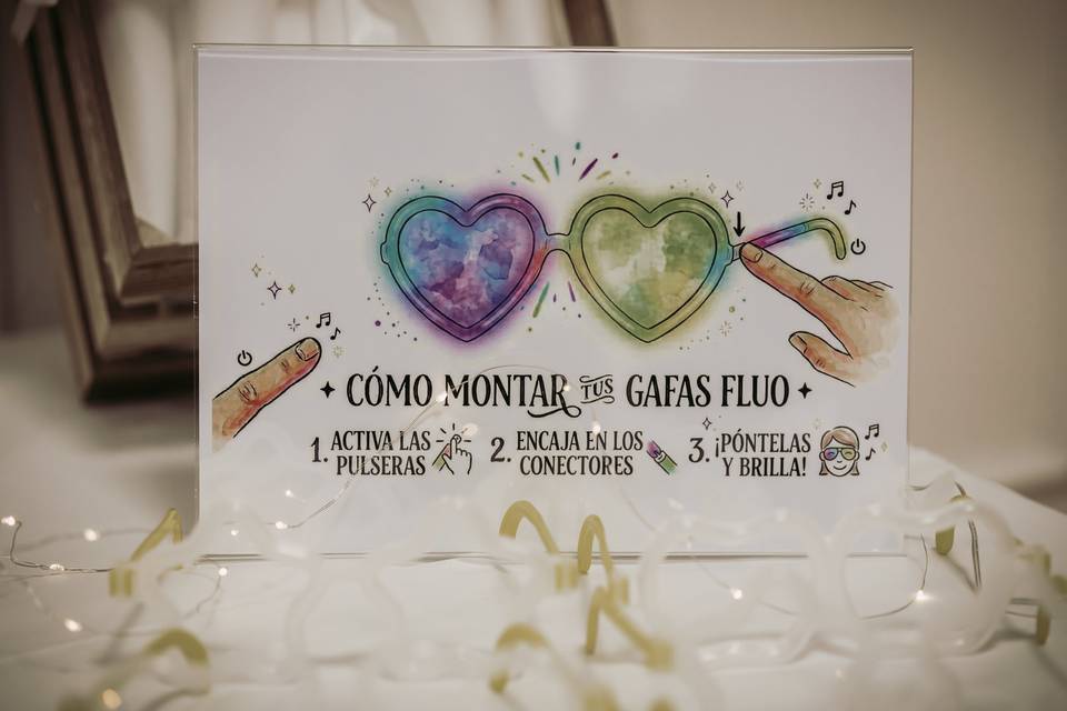 Carteles Mesas Fiesta