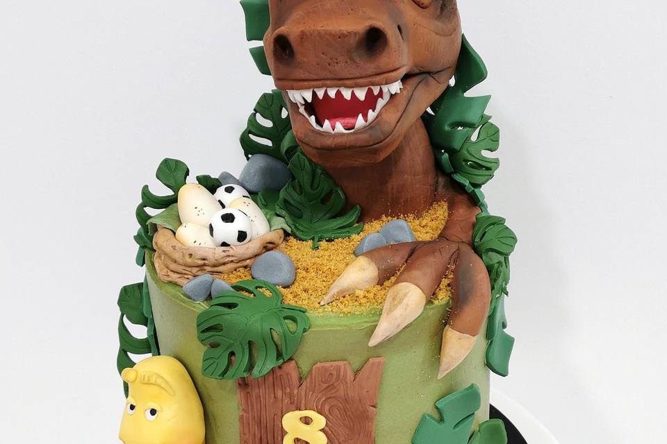 Dino cake