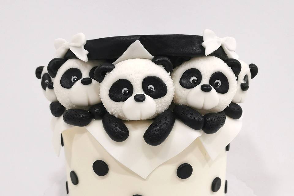 Panda cake