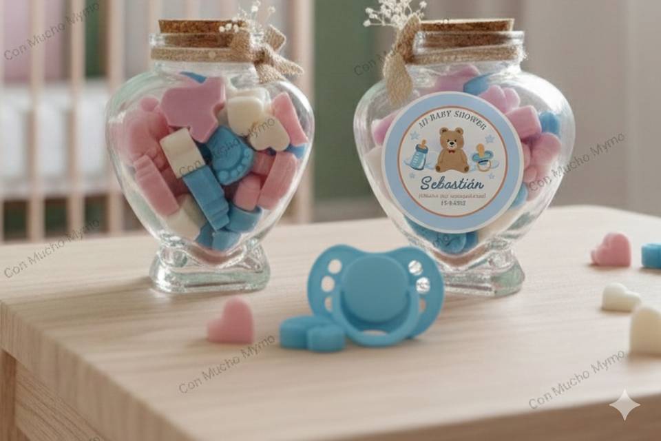 Tarro corazón waxmells
