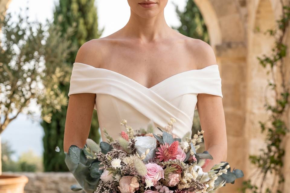 Ramos de flores preservadas