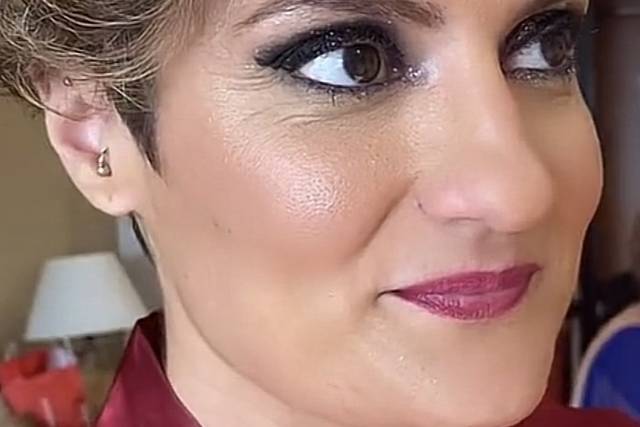 Maquillaje de novia atrevida