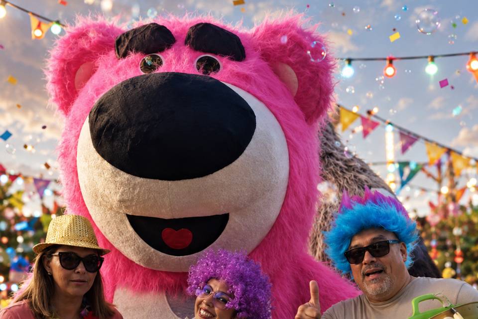 Disfraz Lotso + Atrezzo