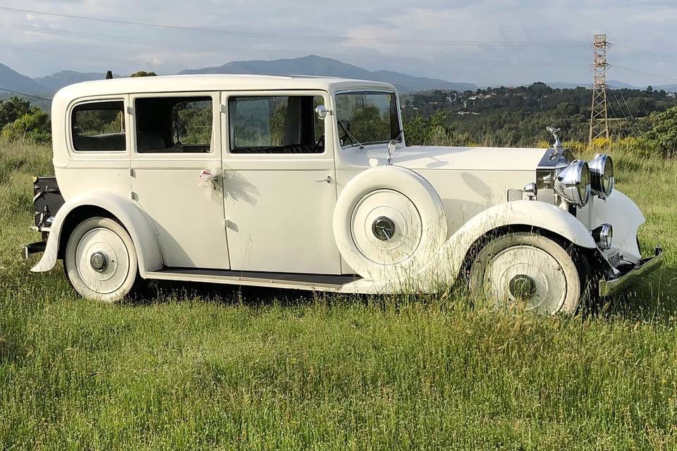 Interior del rolls royce 20/25