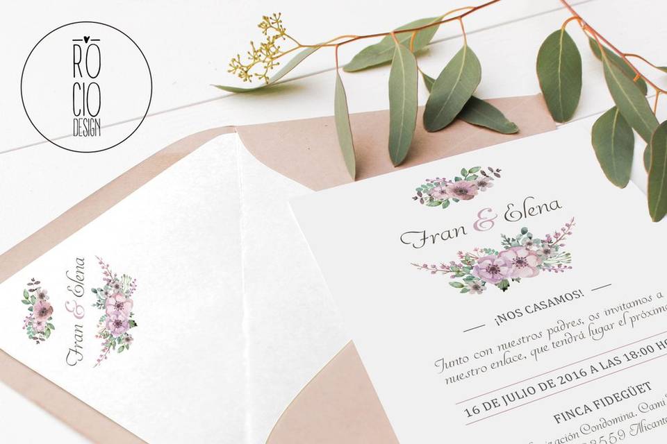 Invitación Little Floral