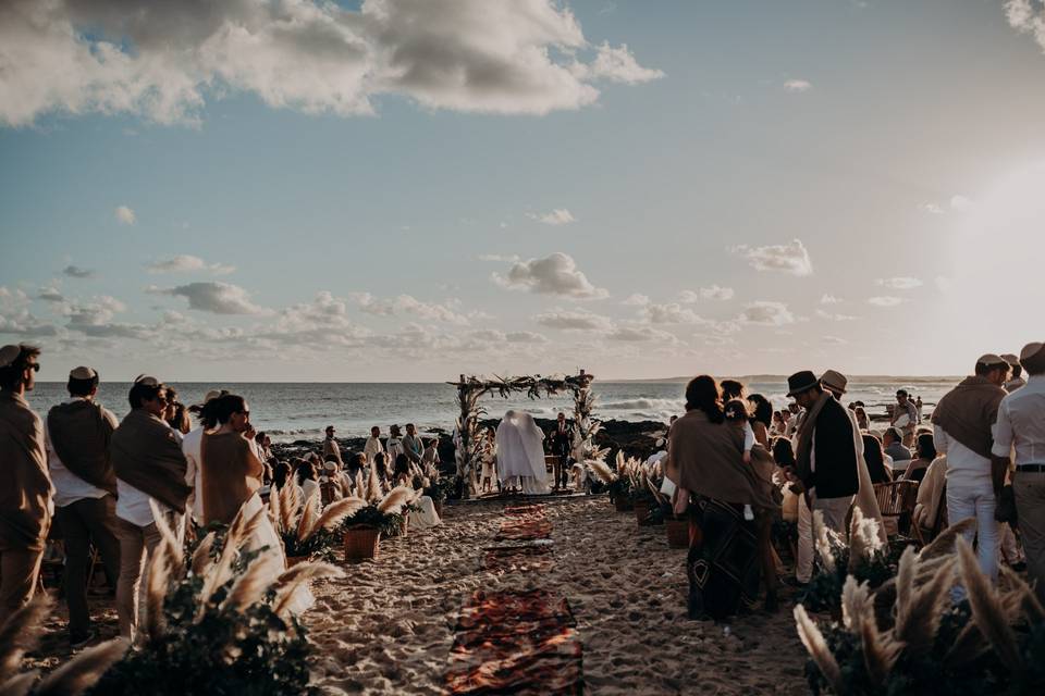 Boda en la playa