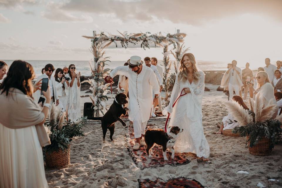 Boda en la playa