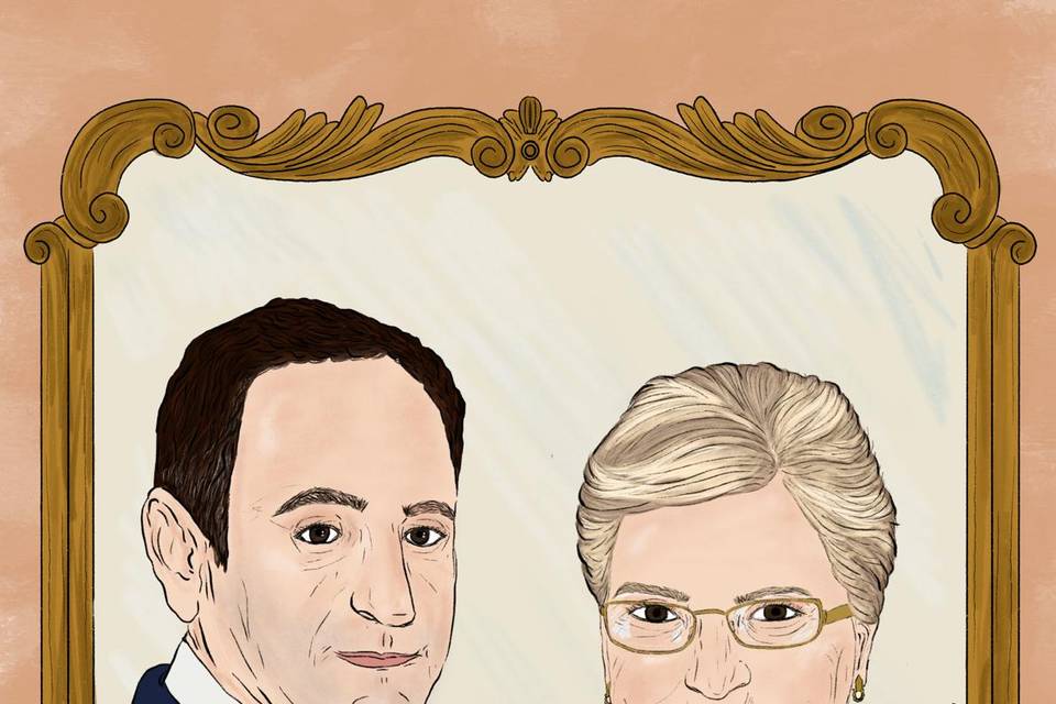 Ilustración de pareja