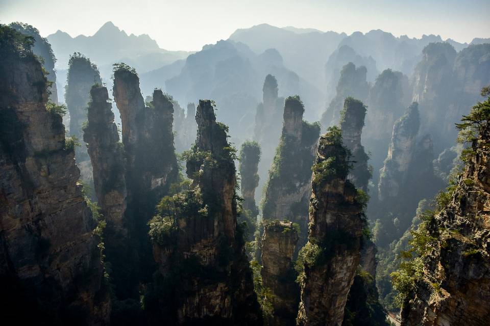 Montañas de Avatar China