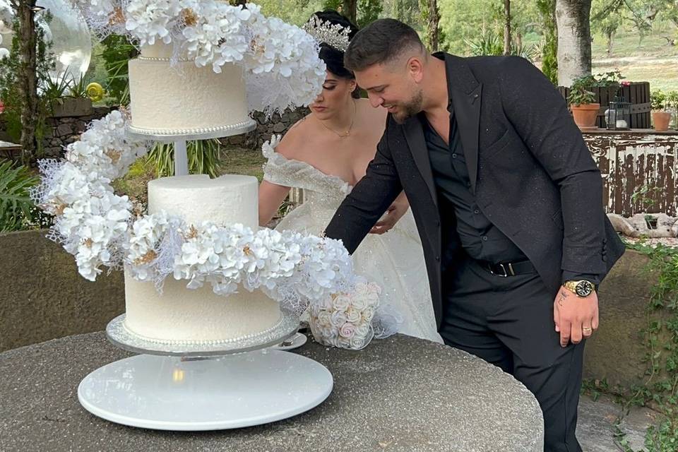 La tarta de novios