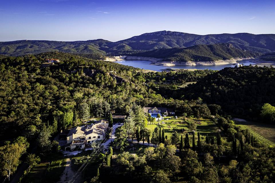 Vista aerial del la Masia