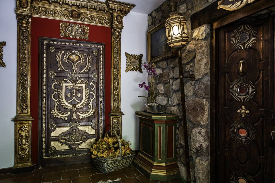 Entrada al salon de banquete