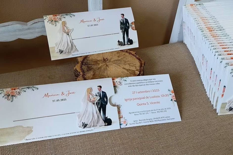 Invitación deslizante personal