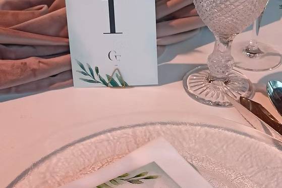 Mesero floral
