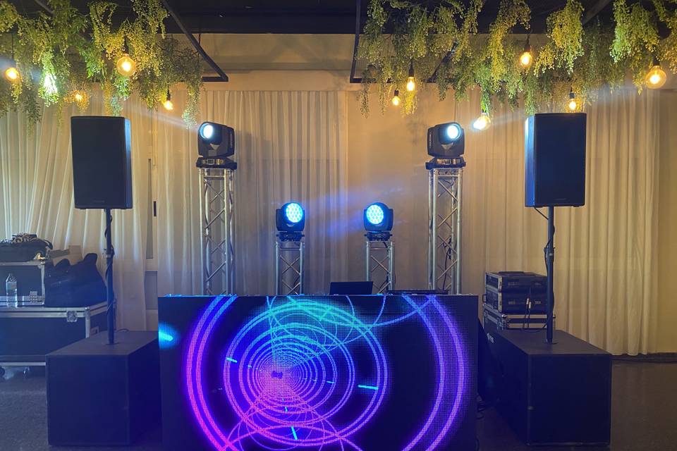 Discomovil con pantalla LED