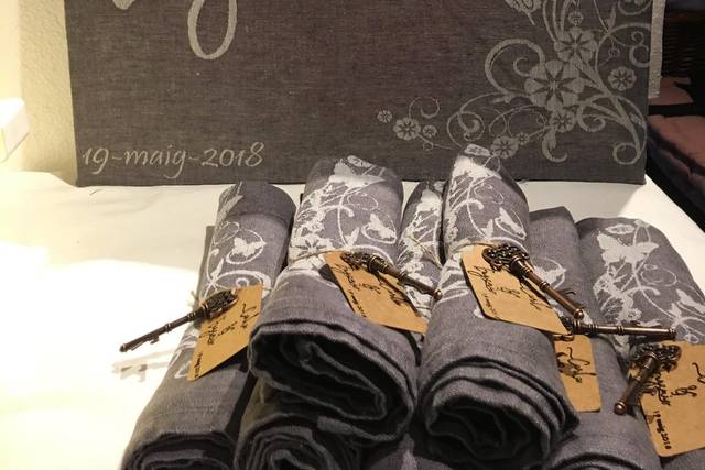Servilleta personalizada lino