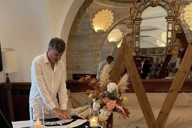 Una tirada para los novios