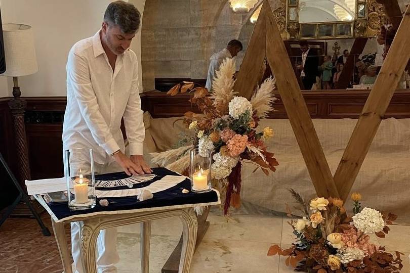 Una tirada para los novios