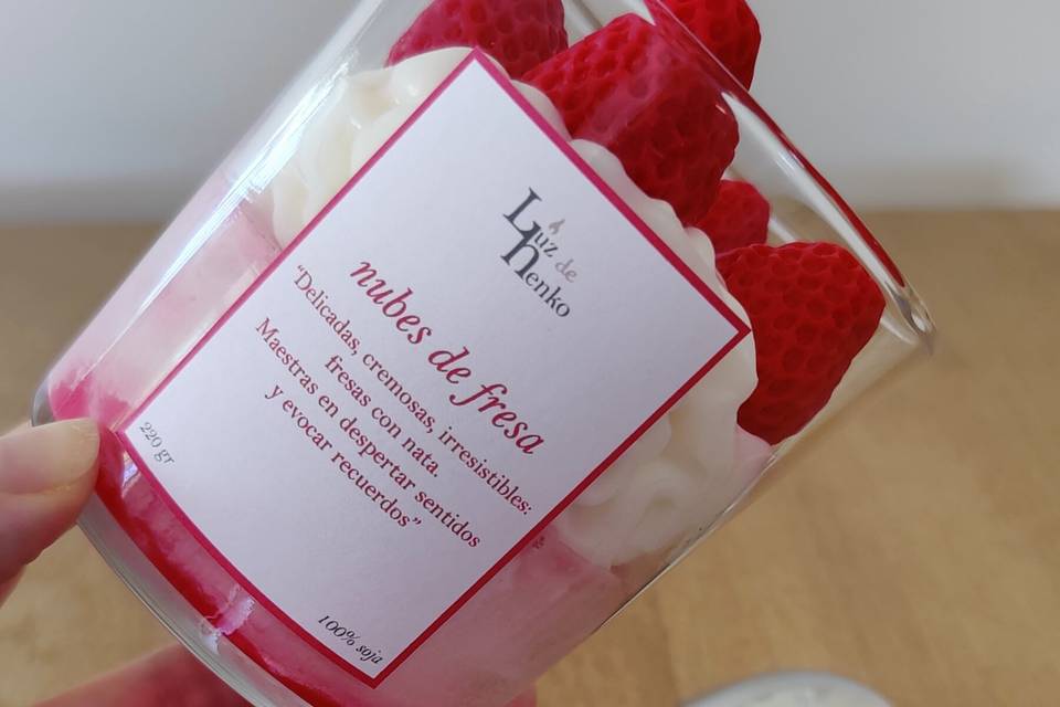 Aroma a fresas con nata