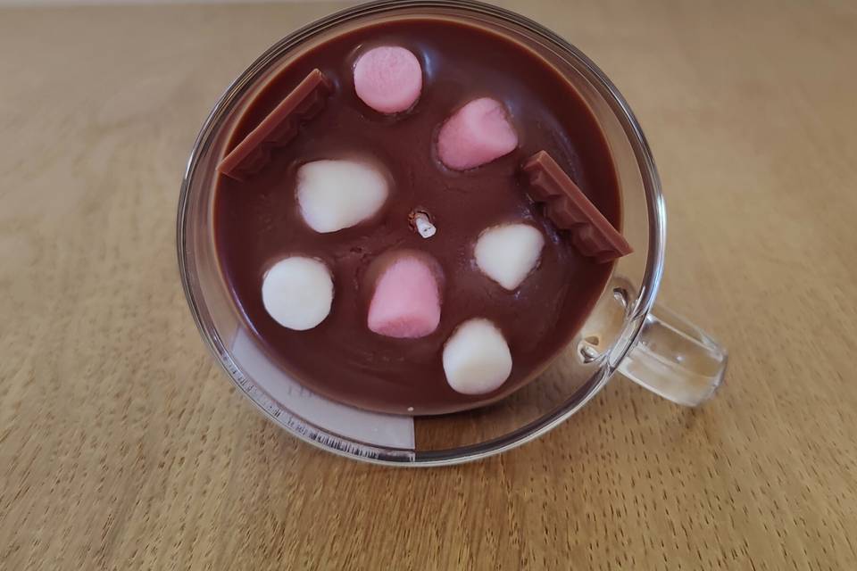 Chocolate y nubes de azúcar