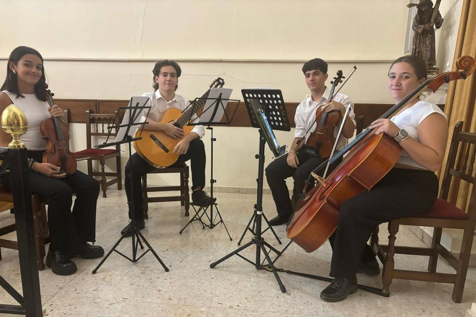 Trío de cuerda y guitarra