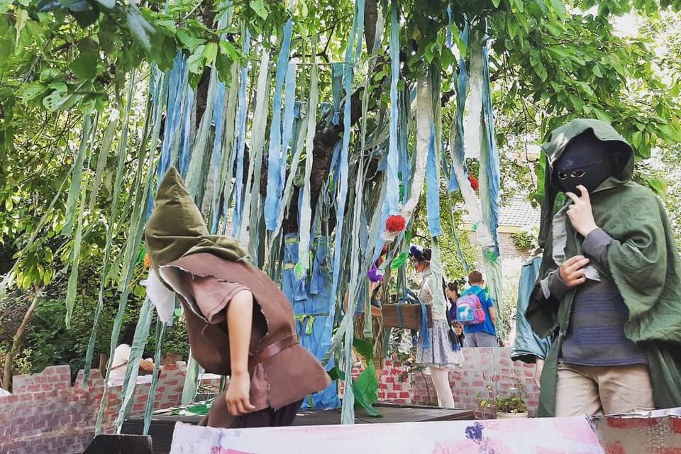 Castillo de juegos para niños
