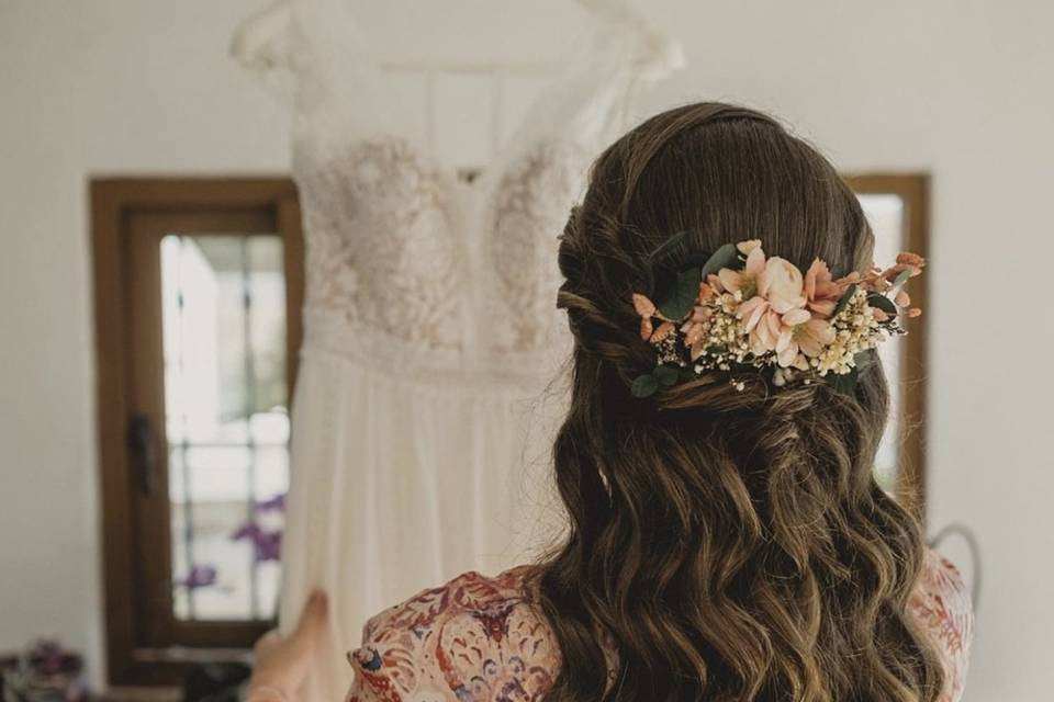 Wedding hair