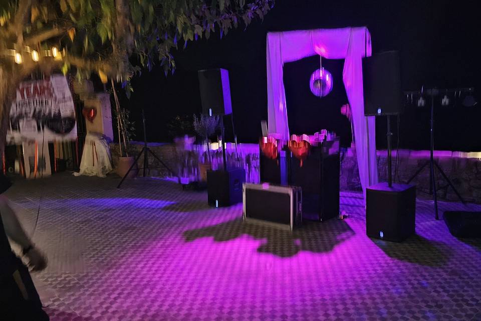 Zona fiesta boda
