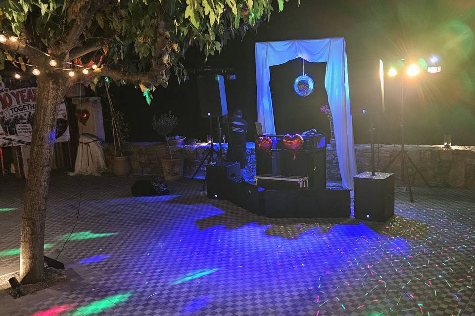 Zona fiesta boda