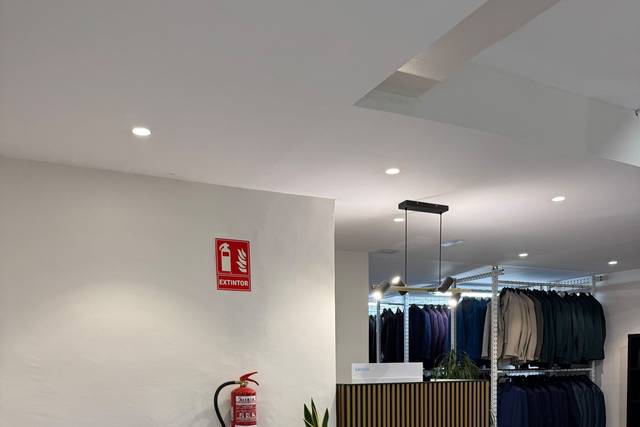Interior tienda