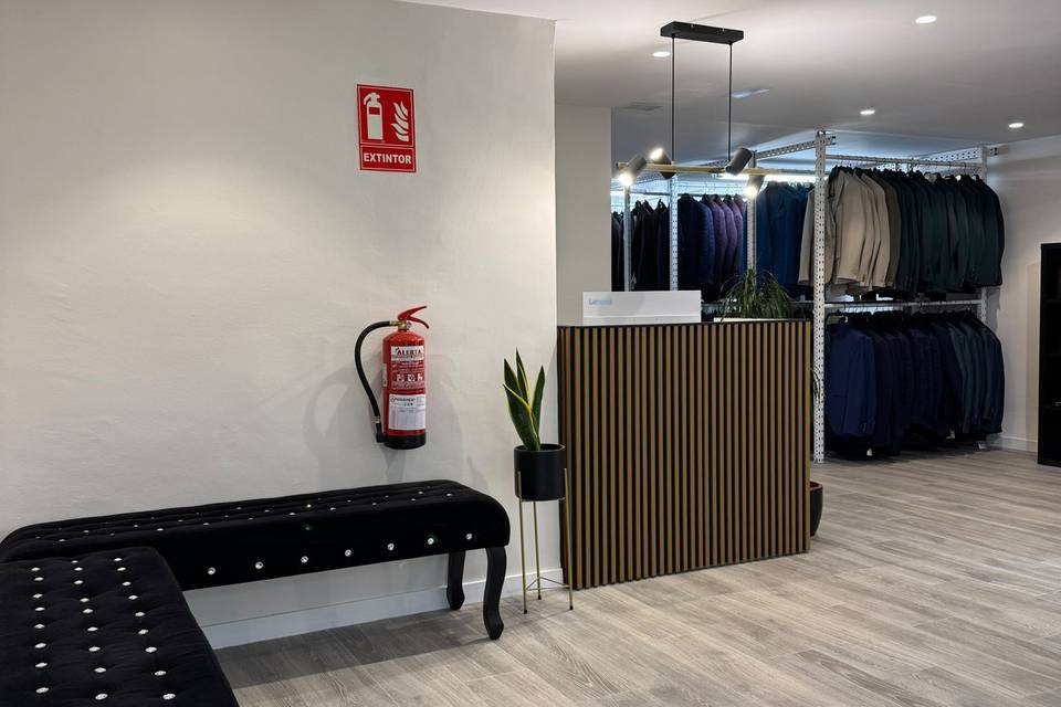 Interior tienda