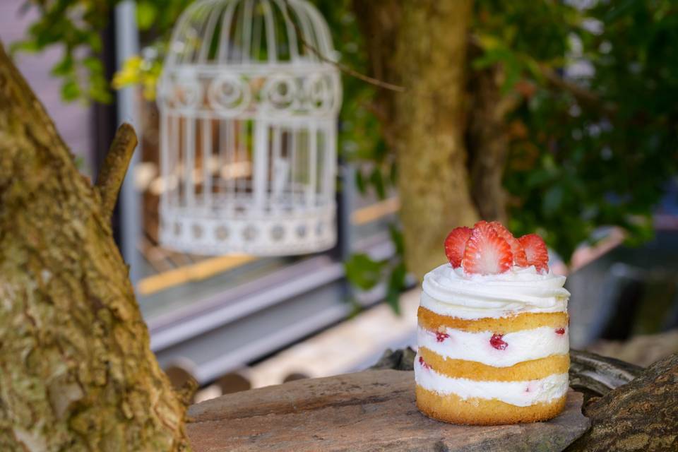 Tartita de fresas