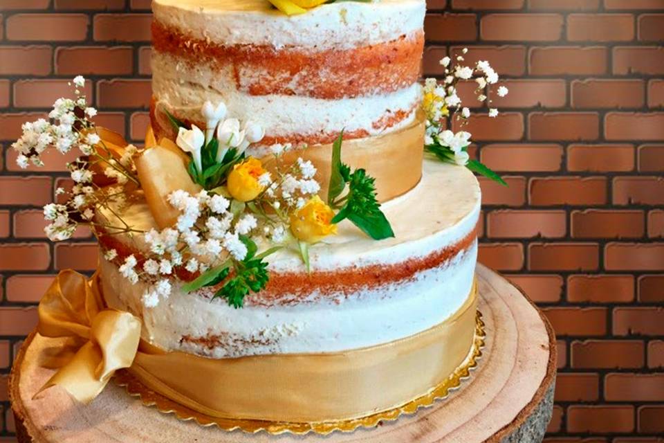 Naked cake