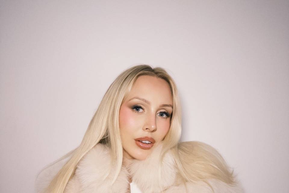 Glam makeup