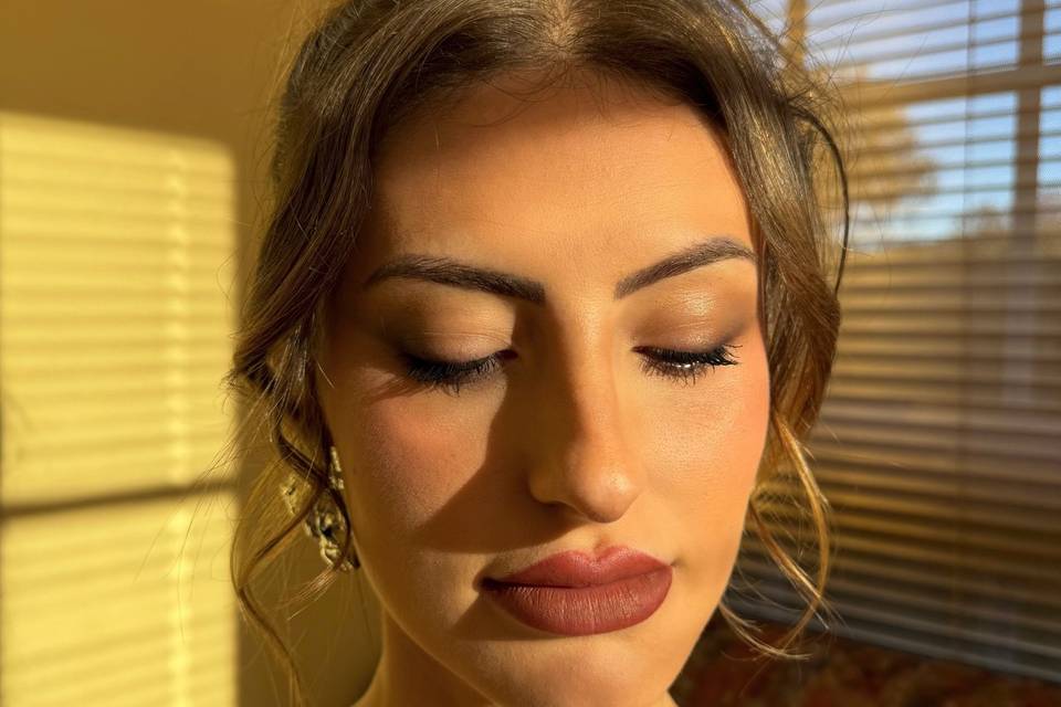 Maquillaje y recogido novia