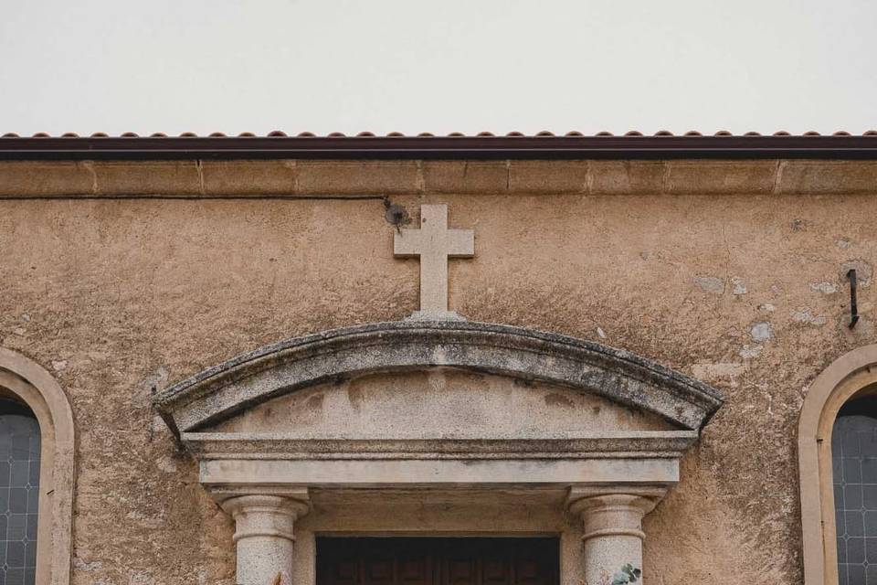 Entrada de la iglesia