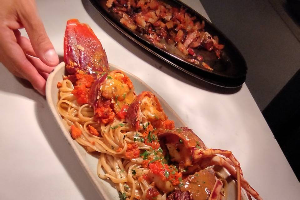 Linguini de Langosta