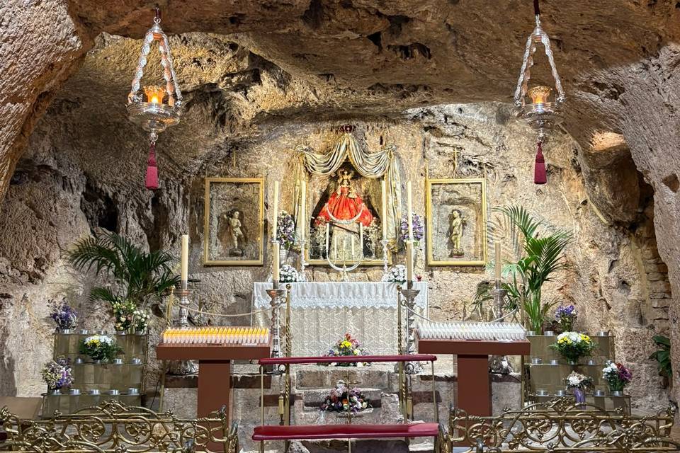 Una capilla super intima!