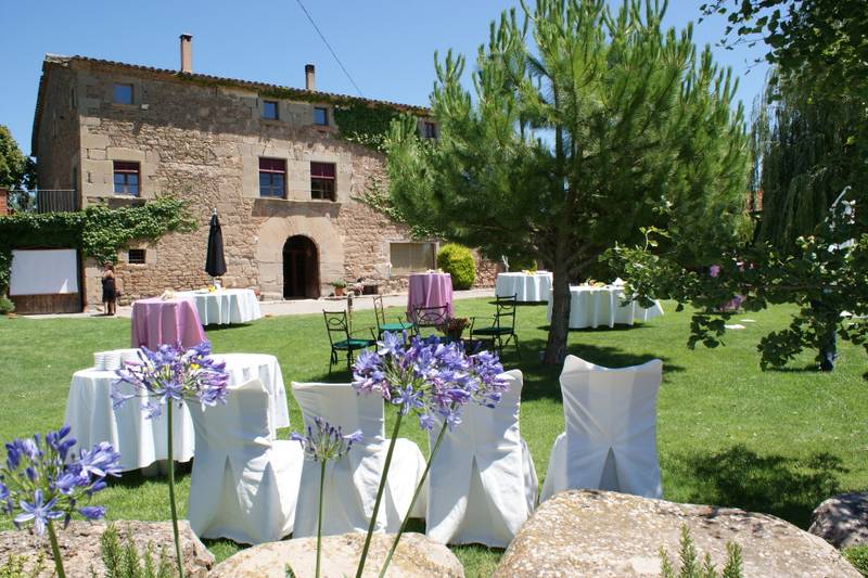 Masía para bodas La Tria