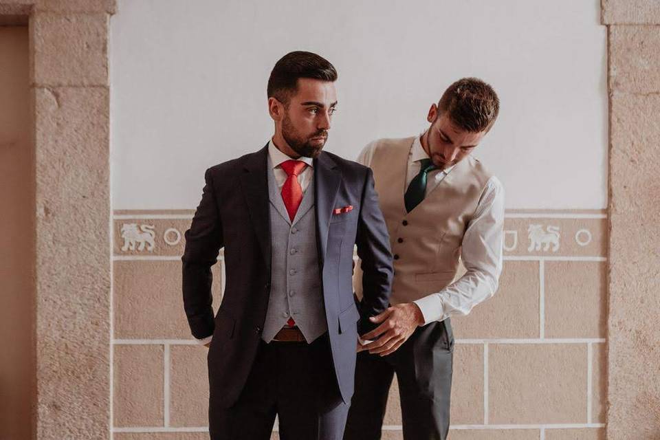 Trajes de novio de lino