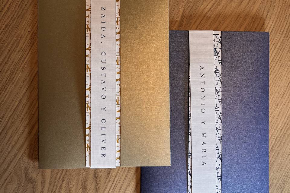 Invitaciones premium de bodas