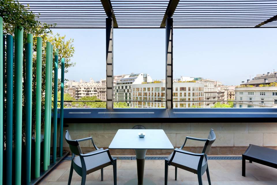 Terraza habitación