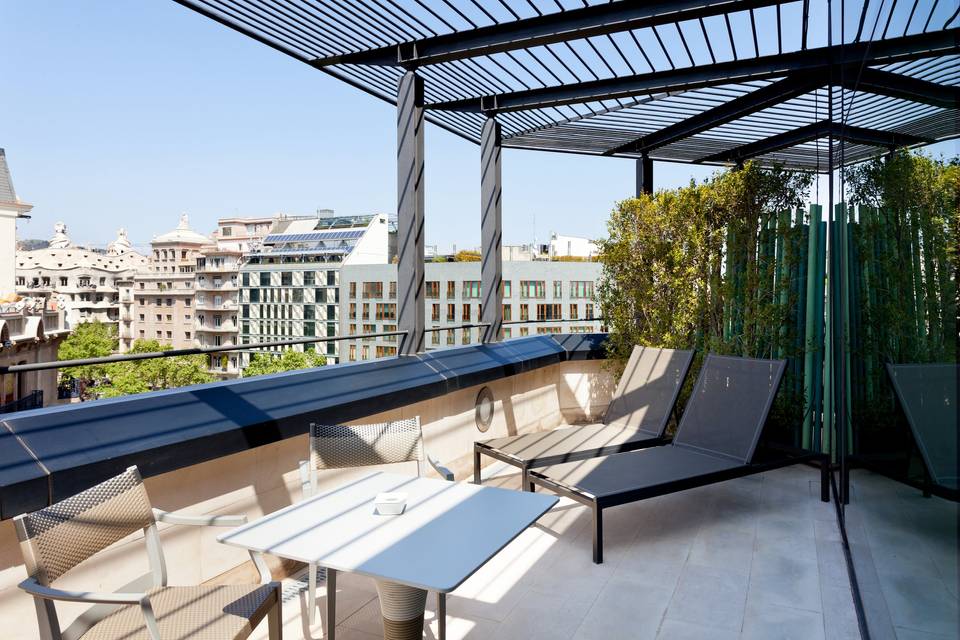 Terraza habitación